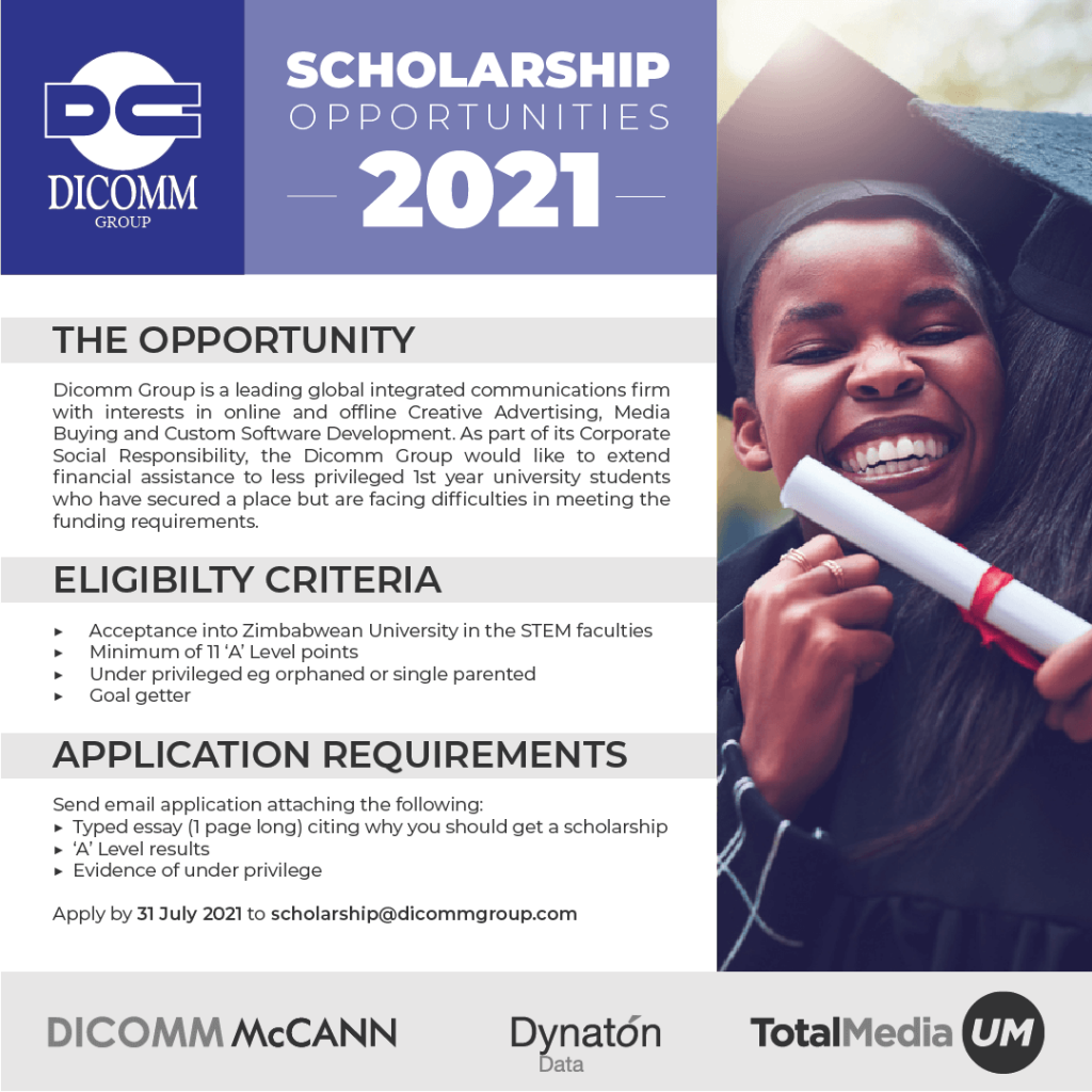 SCHOLARSHIP OPPORTUNITIES -2021 - Dynaton Data